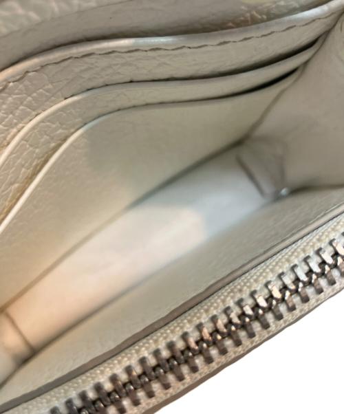 Maison Margiela（メゾンマルジェラ）Maison Margiela (メゾンマルジェラ) スモール チェーンウォレット 4ステッチ ミニショルダー ホワイト サイズ:不明の古着・服飾アイテム