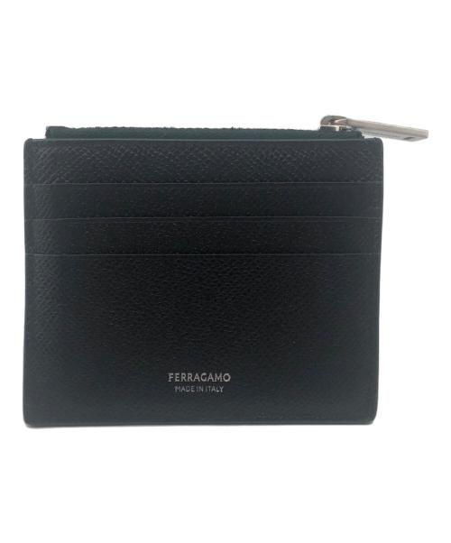 Ferragamo（フェラガモ）Ferragamo (フェラガモ) カードケース グリーン×ブラック サイズ:不明の古着・服飾アイテム