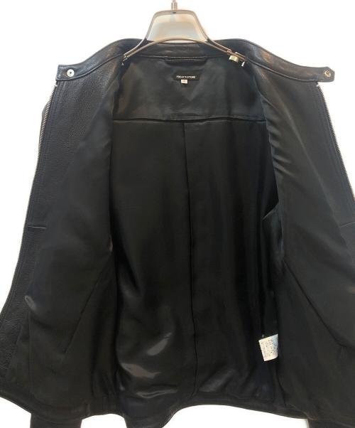 FREAK'S STORE（フリークスストア）FREAK'S STORE (フリークスストア) レザージャケット ブラック サイズ:Sの古着・服飾アイテム