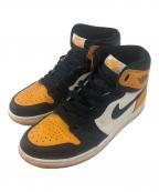 NIKEナイキ）の古着「AIR JORDAN 1 RETRO HIGH OG」｜イエロー×ブラック
