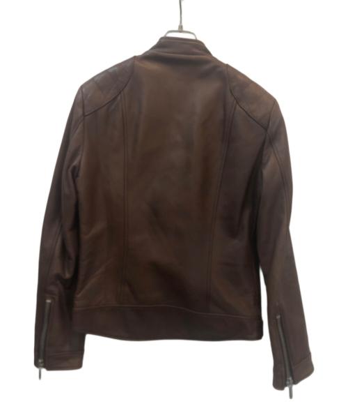 RED MOON（レッドムーン）RED MOON (レッドムーン) ライダースジャケット ブラウン サイズ:38の古着・服飾アイテム