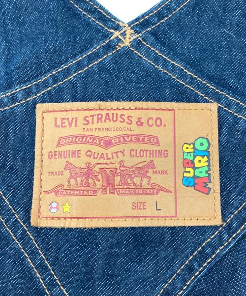 LEVI'S（リーバイス）LEVI'S (リーバイス) SUPER MARIO (スーパーマリオ) オーバーオール SUPER MARIO サイズ:Lの古着・服飾アイテム