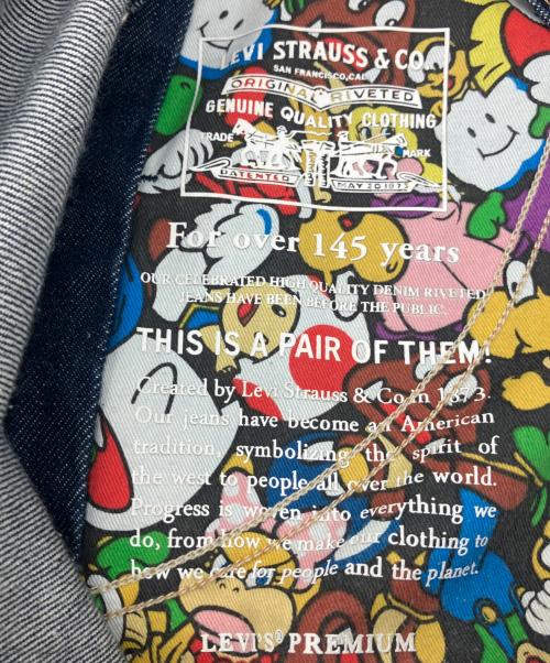 LEVI'S（リーバイス）LEVI'S (リーバイス) SUPER MARIO (スーパーマリオ) オーバーオール SUPER MARIO サイズ:Lの古着・服飾アイテム