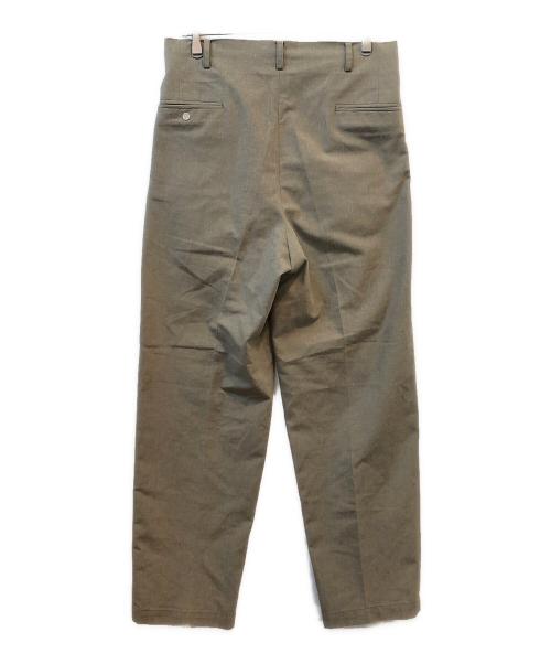 WEARMASTERS（ウエアマスターズ）WEARMASTERS (ウエアマスターズ) タックパンツ リネン混 グレー サイズ:W32の古着・服飾アイテム