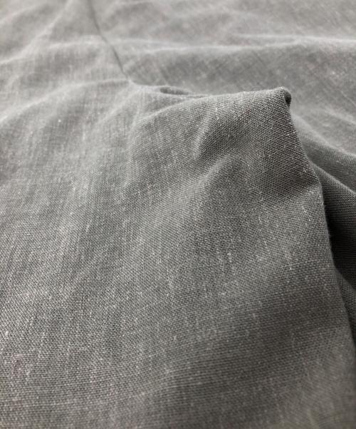 WEARMASTERS（ウエアマスターズ）WEARMASTERS (ウエアマスターズ) タックパンツ リネン混 グレー サイズ:W32の古着・服飾アイテム
