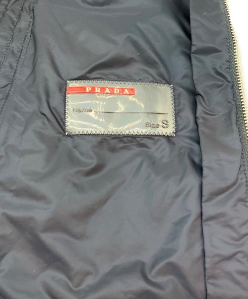 PRADA SPORTS（プラダスポーツ）PRADA SPORTS (プラダスポーツ) フーデッドナイロンジャケット ネイビー サイズ:Sの古着・服飾アイテム