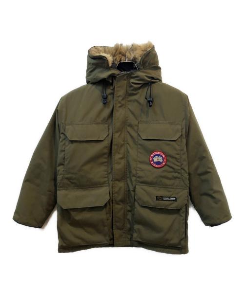 CANADA GOOSE（カナダグース）CANADA GOOSE (カナダグース) エクスペディションパーカ オリーブ サイズ:Ｓの古着・服飾アイテム