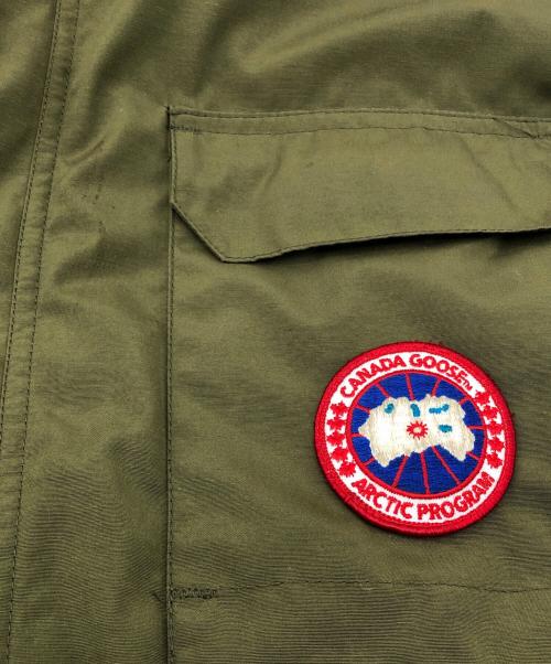 CANADA GOOSE（カナダグース）CANADA GOOSE (カナダグース) エクスペディションパーカ オリーブ サイズ:Ｓの古着・服飾アイテム