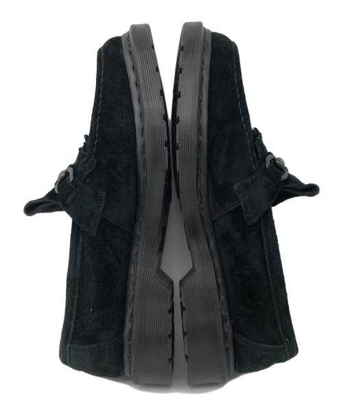 Dr.Martens（ドクターマーチン）Dr.Martens (ドクターマーチン) スウェードモカシンシューズ ブラック サイズ:UK8の古着・服飾アイテム
