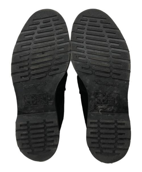 Dr.Martens（ドクターマーチン）Dr.Martens (ドクターマーチン) スウェードモカシンシューズ ブラック サイズ:UK8の古着・服飾アイテム