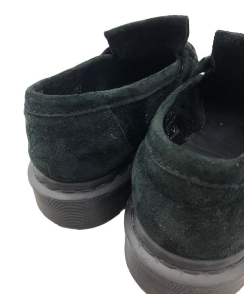 Dr.Martens（ドクターマーチン）Dr.Martens (ドクターマーチン) スウェードモカシンシューズ ブラック サイズ:UK8の古着・服飾アイテム
