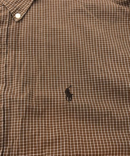 RALPH LAUREN（ラルフローレン）RALPH LAUREN (ラルフローレン) 長袖シャツ ブラウン サイズ:XXLの古着・服飾アイテム