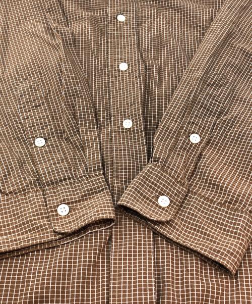 RALPH LAUREN（ラルフローレン）RALPH LAUREN (ラルフローレン) 長袖シャツ ブラウン サイズ:XXLの古着・服飾アイテム