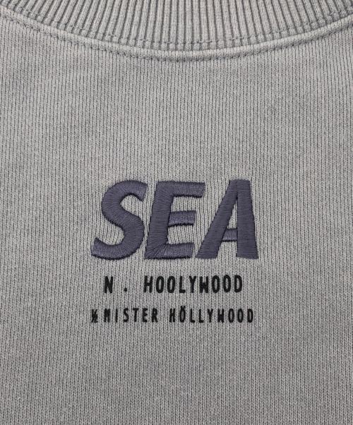 WIND AND SEA（ウィンダンシー）WIND AND SEA (ウィンダンシー) N.HOOLYWOOD (エヌ ハリウッド) スウェット グレー サイズ:XLの古着・服飾アイテム