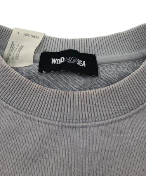 WIND AND SEA（ウィンダンシー）WIND AND SEA (ウィンダンシー) N.HOOLYWOOD (エヌ ハリウッド) スウェット グレー サイズ:XLの古着・服飾アイテム