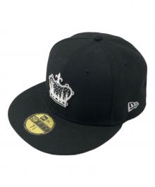 SUPREME（シュプリーム）の古着「キャップ ×NEW ERA KING OF NEW YORK」｜ブラック