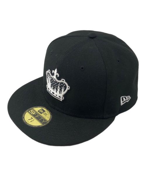 SUPREME（シュプリーム）Supreme (シュプリーム) キャップ ×NEW ERA KING OF NEW YORK ブラック サイズ:60.6cmの古着・服飾アイテム
