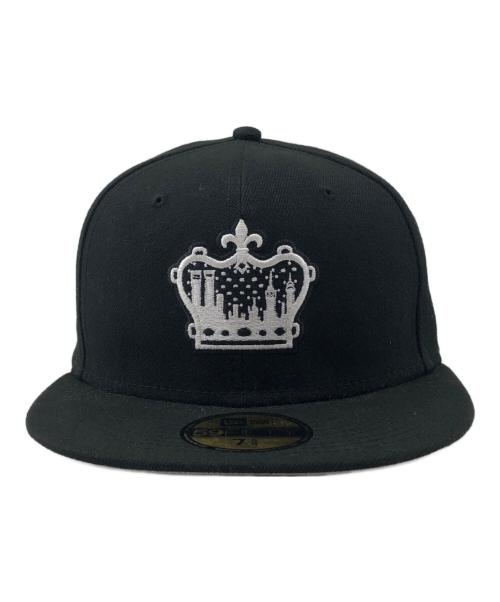 SUPREME（シュプリーム）Supreme (シュプリーム) キャップ ×NEW ERA KING OF NEW YORK ブラック サイズ:60.6cmの古着・服飾アイテム