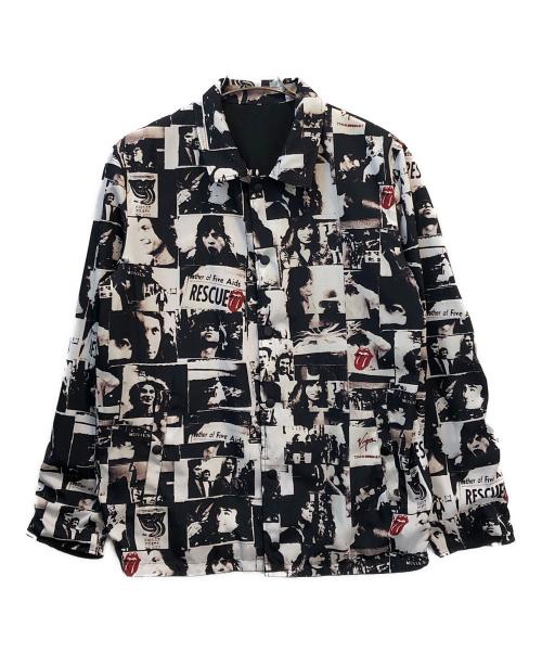 JACKROSE（ジャックローズ）JACKROSE (ジャックローズ) THE ROLLING STONES (ザ ローリングストーンズ) ジャケット ブラック サイズ:4の古着・服飾アイテム