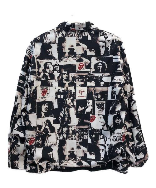 JACKROSE（ジャックローズ）JACKROSE (ジャックローズ) THE ROLLING STONES (ザ ローリングストーンズ) ジャケット ブラック サイズ:4の古着・服飾アイテム
