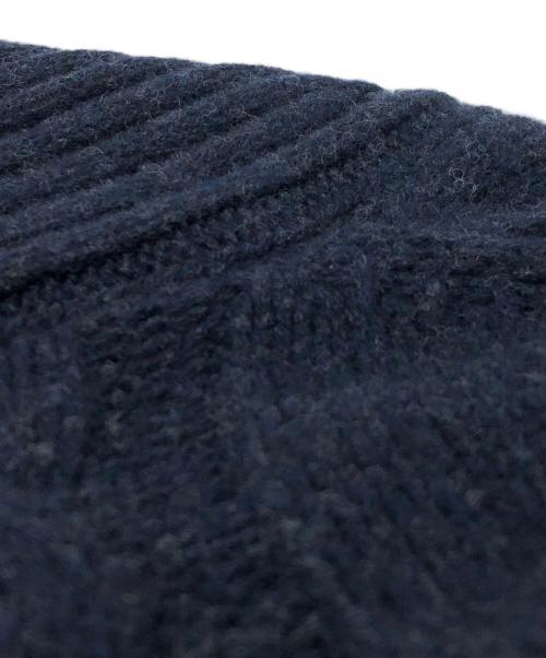Settefili Cashmere（セッテフィーリ カシミア）Settefili Cashmere (セッテフィーリ カシミア) 厚手カーディガン カシミヤ混 ネイビー サイズ:44の古着・服飾アイテム