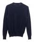 POLO RALPH LAUREN (ポロ・ラルフローレン) 薄手ニット	ウール100 ネイビー サイズ:XS：5000円