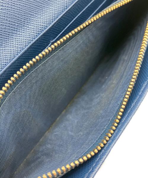 PRADA（プラダ）PRADA (プラダ) 長財布 ブルー サイズ:不明の古着・服飾アイテム