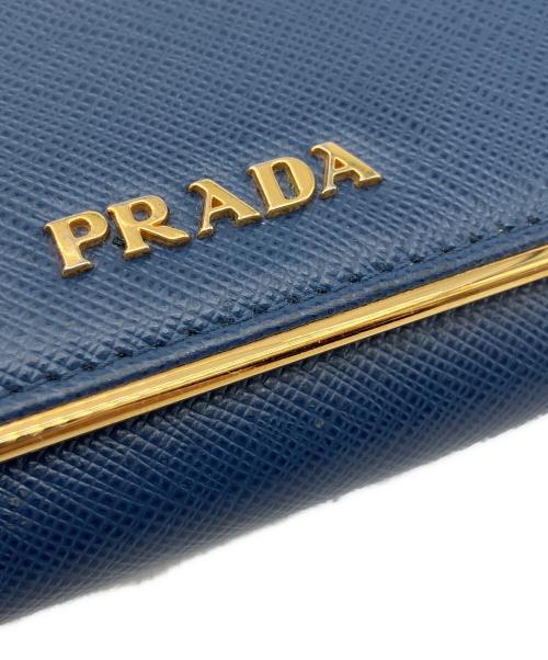 PRADA（プラダ）PRADA (プラダ) 長財布 ブルー サイズ:不明の古着・服飾アイテム