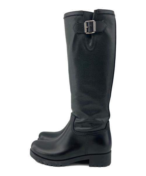 MM6 Maison Margiela（エムエムシックスメゾンマルジェラ）MM6 Maison Margiela (エムエムシックスメゾンマルジェラ) ロングブーツ ブラック サイズ:37の古着・服飾アイテム