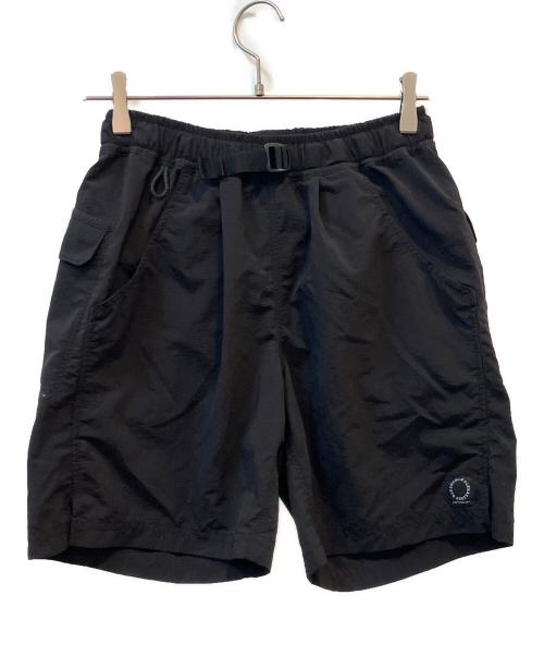 山と道（ヤマトミチ）山と道 (ヤマトミチ) 5-Pocket Long Shorts ブラック サイズ:Ｓの古着・服飾アイテム