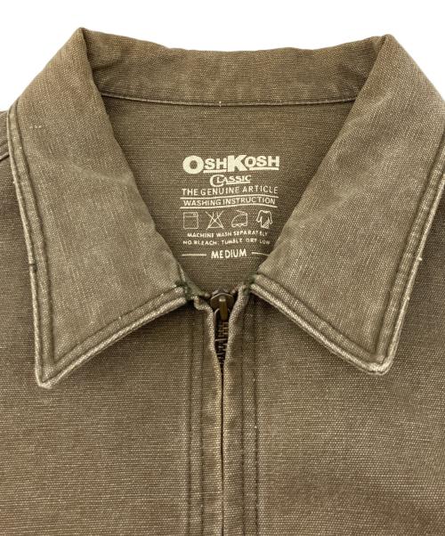 OSH KOSH（オシュコシュ）OSH KOSH (オシュコシュ) デニムジャケット Classic カーキ サイズ:Ｍの古着・服飾アイテム