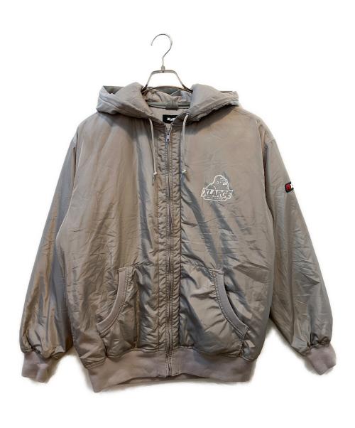 X-LARGE（エクストララージ）X-LARGE (エクストララージ) フーデッドジャケット グレー サイズ:Mの古着・服飾アイテム