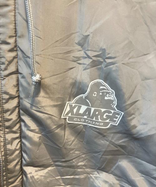 X-LARGE（エクストララージ）X-LARGE (エクストララージ) フーデッドジャケット グレー サイズ:Mの古着・服飾アイテム