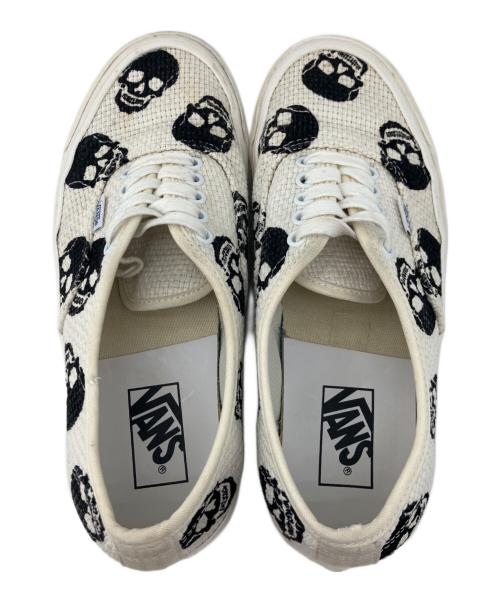 VANS（ヴァンズ）VANS (ヴァンズ) AUTHENTIC 44 DX ANAHEIM FACTORY SKULLS アイボリー サイズ:26の古着・服飾アイテム