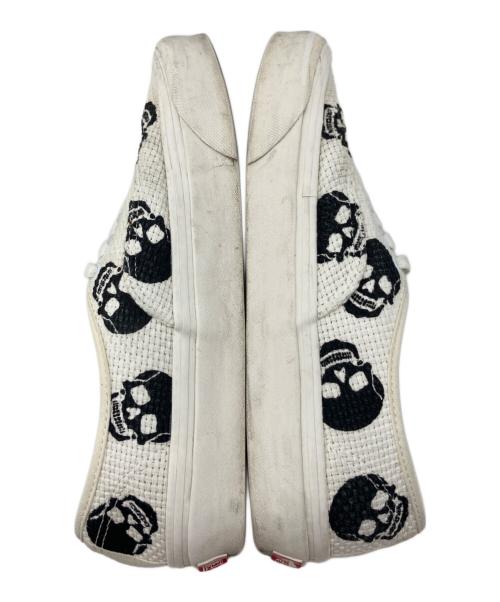 VANS（ヴァンズ）VANS (ヴァンズ) AUTHENTIC 44 DX ANAHEIM FACTORY SKULLS アイボリー サイズ:26の古着・服飾アイテム