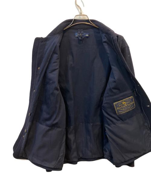 POLO RALPH LAUREN（ポロ・ラルフローレン）POLO RALPH LAUREN (ポロ・ラルフローレン) ウールジップジャケット ネイビー サイズ:Mの古着・服飾アイテム