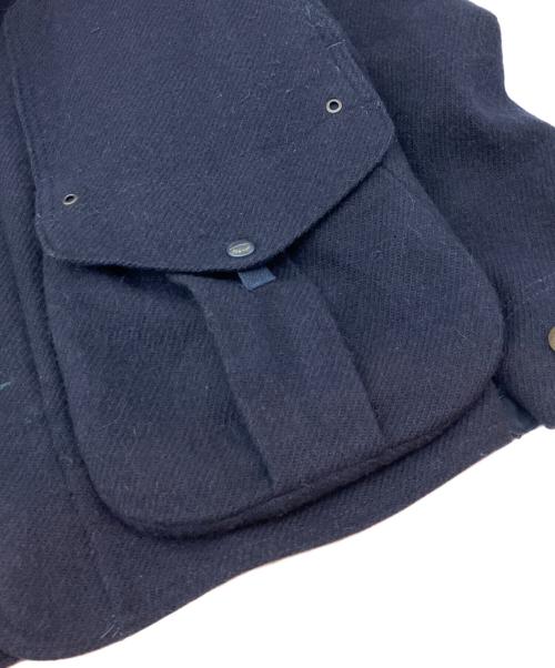 POLO RALPH LAUREN（ポロ・ラルフローレン）POLO RALPH LAUREN (ポロ・ラルフローレン) ウールジップジャケット ネイビー サイズ:Mの古着・服飾アイテム