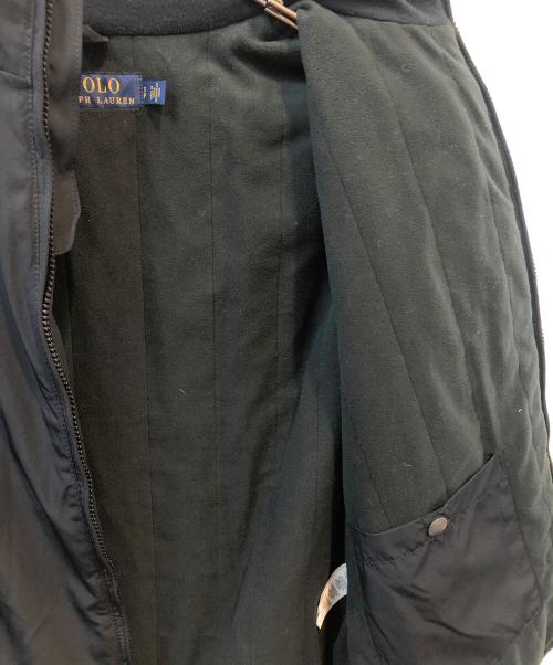 POLO RALPH LAUREN（ポロ・ラルフローレン）POLO RALPH LAUREN (ポロ・ラルフローレン) ジップブルゾン ブラック サイズ:記載なしの古着・服飾アイテム