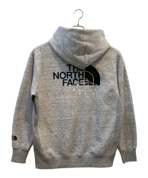 THE NORTH FACE（ザ ノース フェイス）THE NORTH FACE (ザ ノース フェイス) バックハーフドームフーディ グレー サイズ:Ｌの古着・服飾アイテム