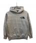THE NORTH FACE（ザ ノース フェイス）の古着「バックハーフドームフーディ」｜グレー