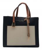 MARC JACOBSマークジェイコブス）の古着「2WAYショルダーバッグ」｜ブラック×ベージュ
