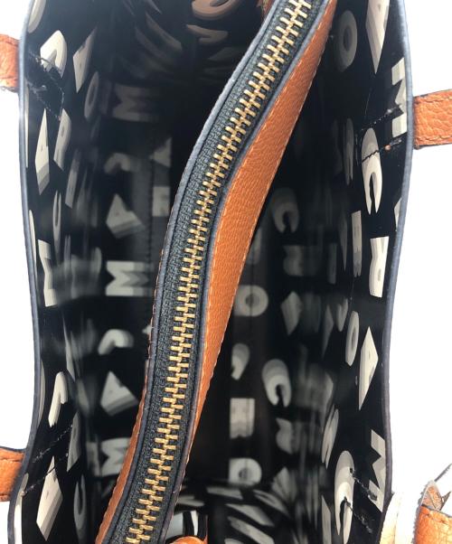 MARC JACOBS（マークジェイコブス）MARC JACOBS (マークジェイコブス) 2WAYショルダーバッグ ブラック×ベージュの古着・服飾アイテム
