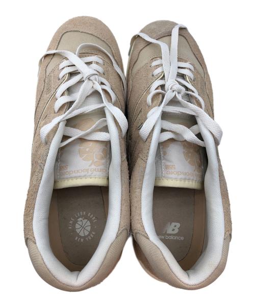NEW BALANCE（ニューバランス）NEW BALANCE (ニューバランス) Aime Leon Dore (エメレオンドレ) ローカットスニーカー アイボリー サイズ:30cmの古着・服飾アイテム