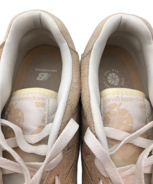 NEW BALANCE（ニューバランス）NEW BALANCE (ニューバランス) Aime Leon Dore (エメレオンドレ) ローカットスニーカー アイボリー サイズ:30cmの古着・服飾アイテム