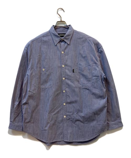 AUBERGE（オーベルジュ）AUBERGE (オーベルジュ) 長袖シャツ スカイブルー サイズ:44の古着・服飾アイテム