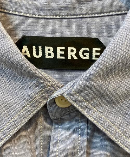 AUBERGE（オーベルジュ）AUBERGE (オーベルジュ) 長袖シャツ スカイブルー サイズ:44の古着・服飾アイテム