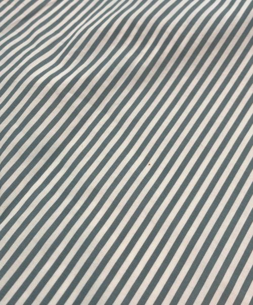 Graphpaper（グラフペーパー）Graphpaper (グラフペーパー) 長袖シャツ Broad Stripe L/S Oversized Regular Collar Shirt グリーン サイズ:FREEの古着・服飾アイテム
