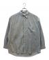 Graphpaper（グラフペーパー）の古着「長袖シャツ Broad Stripe L/S Oversized Regular Collar Shirt」｜グリーン