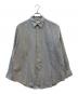 MARKAWARE（マーカウェア）の古着「長袖シャツ COMFORT FIT SHIRT WASHABLE WOOL OXFORD」｜ホワイト×ネイビー