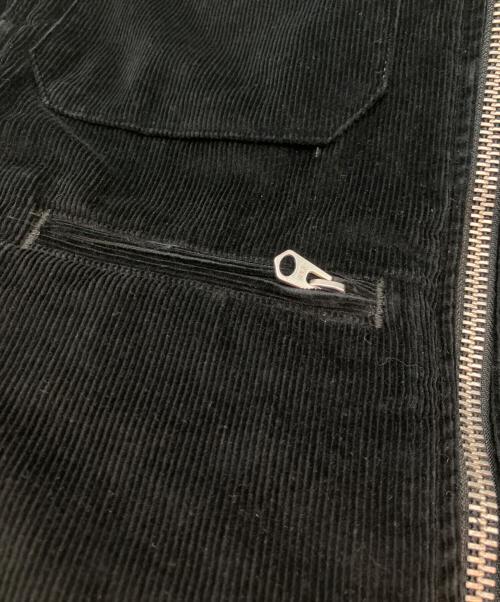 G-STAR RAW（ジースターロゥ）G-STAR RAW (ジースターロゥ) コーデュロイジップジャケット ブラック サイズ:Sの古着・服飾アイテム
